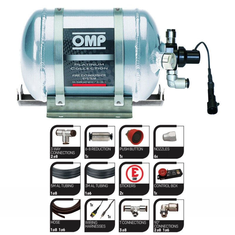 OMP Extinguishing System, CESAL3 1.3L Ecolife ( FIA)